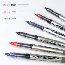 Load image into Gallery viewer, Fine Nib Gel Pen Student School Ballpoint Black Blue Red pen Office Accessories Business Stationery Big Ink Capacity
