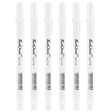 Load image into Gallery viewer, 0.8mm White Marker Pen Creative Ink Gel Pen Highlight Painting Graffiti Pens for Student Drawing Art Writing Stationery Supplies
