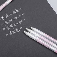 Load image into Gallery viewer, 0.8mm White Marker Pen Creative Ink Gel Pen Highlight Painting Graffiti Pens for Student Drawing Art Writing Stationery Supplies
