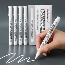 Load image into Gallery viewer, 1mm White Marker Pen Creative Ink Gel Pen Oily Waterproof Highlight Pens for Student Drawing Painting Graffiti Art Writing Stationery Supplies
