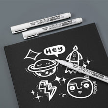 Load image into Gallery viewer, 1mm White Marker Pen Creative Ink Gel Pen Oily Waterproof Highlight Pens for Student Drawing Painting Graffiti Art Writing Stationery Supplies

