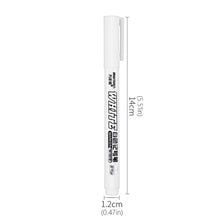 Load image into Gallery viewer, 1mm White Marker Pen Creative Ink Gel Pen Oily Waterproof Highlight Pens for Student Drawing Painting Graffiti Art Writing Stationery Supplies
