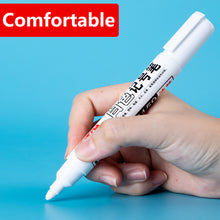 Load image into Gallery viewer, 2mm White Marker Pen Creative Ink Gel Pen Oily Waterproof Highlight Pens for Student Drawing Painting Graffiti Art Writing Stationery Supplies
