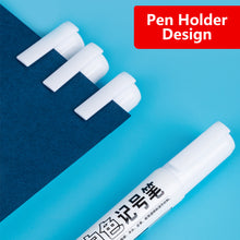 Load image into Gallery viewer, 2mm White Marker Pen Creative Ink Gel Pen Oily Waterproof Highlight Pens for Student Drawing Painting Graffiti Art Writing Stationery Supplies
