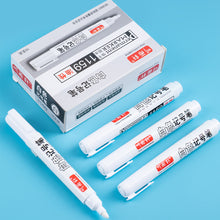 Load image into Gallery viewer, 2mm White Marker Pen Creative Ink Gel Pen Oily Waterproof Highlight Pens for Student Drawing Painting Graffiti Art Writing Stationery Supplies

