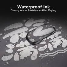Load image into Gallery viewer, 1Pcs 0.7/1/3mm Electroplating Chrome Mirror Marker Silver Liquid Hand-repair Chrome-plated Metal Waterproof Pen Craftwork Paint Pen for Cards Posters Rock Mugs
