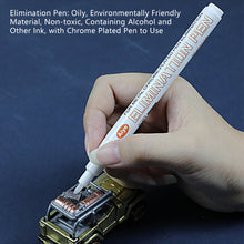 Load image into Gallery viewer, 0.7mm Electroplating Chrome Mirror Silver Marker Liquid Hand-repair Chrome-plated Metal Waterproof Pen Craftwork Paint Pen for Cards Posters Rock Mugs

