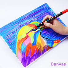 Load image into Gallery viewer, 36 Colors Sketching Marker Set Double Head Acrylic Paint Pens Dual Brush Set for Calligraphy Painting Drawing DIY Graffiti Art Supplies
