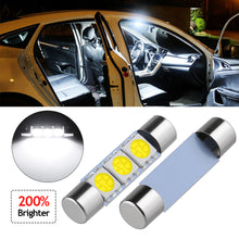 Load image into Gallery viewer, DC12V 3SMD 5050 LED Car Auto C5W Interior Dome White Festoon Trunk Glove Box Vanity Mirror Sun Visor Lights Bulb Lamp For Car
