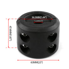 Load image into Gallery viewer, Universal Car Winch Cable Hook Stopper Rubber Rope Line Saver with Screws for Offroad ATV UTV Winch Stop Rope Line Cable Saver
