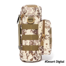 Load image into Gallery viewer, Outdoors Molle Water Bottle Pouch Tactical Gear Kettle Waist Shoulder Bag for Army Fans Military Tactical Water Kettle Holder Pouch
