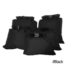 Load image into Gallery viewer, 5pcs Outdoor Swimming Waterproof Dry Bag Beach Buckled Storage Sack Camping Rafting Snorkeling Bags With Adjustable Strap Hook
