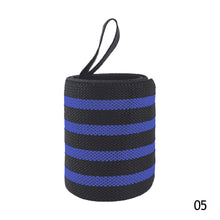 Load image into Gallery viewer, 2Pcs Wrist Wrap Weight Lifting Gym Cross Training Fitness Sports Padded Thumb Brace Strap Power Hand Wraps Support Bar Wristband
