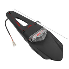Load image into Gallery viewer, Universal Motorcycle Fender Brake Light Rear Running Stop LED Tail Lamp License Plate Motorbike Bracket Holder
