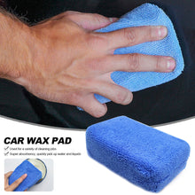 Load image into Gallery viewer, Car Rectangular Microfiber Applicator Cleaning Pads Sponges Cloths Care Microfibre Wax Polishing
