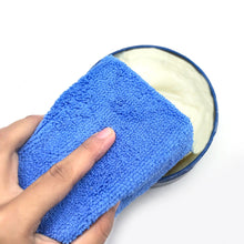 Load image into Gallery viewer, Car Rectangular Microfiber Applicator Cleaning Pads Sponges Cloths Care Microfibre Wax Polishing
