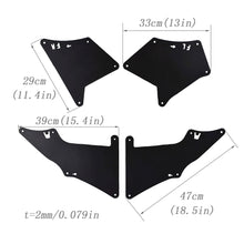 Load image into Gallery viewer, 4Pcs Rubber Car Mudguards Splash Shield Mud Flaps Guards Fender Liners Accessories For Toyota Land Cruiser Prado J120 J150 FJ Cruiser
