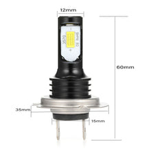Load image into Gallery viewer, 1PC 80W LED H7 H8/H11 H4 6000K White Canbus LED Car Headlight CSP Chip Fog Light 20000LM
