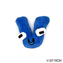 Load image into Gallery viewer, Alphabet Lore Plush Toys Anime Doll Kawaii 26 English Letters Stuffed Toys Kids Enlightenment Montessori Plush Toy Doll Gifts
