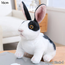 Load image into Gallery viewer, Realistic Cute White Plush Rabbits Lifelike Animal Photo Props Bunny Simulation Rabbit Toy Model Birthday Gift
