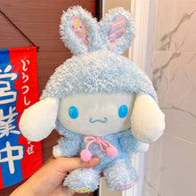 Load image into Gallery viewer, Plush Toy Sanrio Easter Change Rabbit Kulomi Melody Laurel Dog Plush Doll Pendant Doll Decoration Birthday Wedding Gifts
