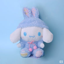 Load image into Gallery viewer, Plush Toy Sanrio Easter Change Rabbit Kulomi Melody Laurel Dog Plush Doll Pendant Doll Decoration Birthday Wedding Gifts
