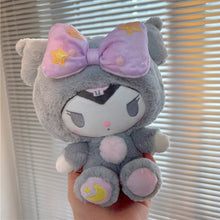 Load image into Gallery viewer, Plush Toy Sanrio Star Pajamas Collection Kulomi Melody Laurel Dog Plush Doll Pendant Doll Decoration Birthday Wedding Gifts
