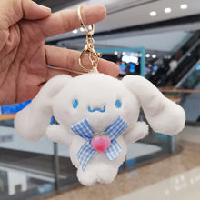 Load image into Gallery viewer, Plush Toy Sanrio Kulomi Melody Laurel Dog Plush Doll Keychain Pendant Doll Decoration Birthday Wedding Gifts Key Ring
