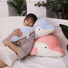 Load image into Gallery viewer, Cute Soft Dolphin Plush Toy Plush Cloth Doll Cotton Animal Nap Pillows Creative Kids Toys Birthday Gift Girl
