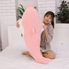 Load image into Gallery viewer, Cute Soft Dolphin Plush Toy Plush Cloth Doll Cotton Animal Nap Pillows Creative Kids Toys Birthday Gift Girl
