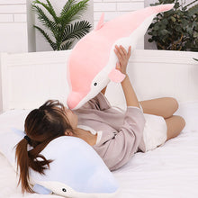 Load image into Gallery viewer, Cute Soft Dolphin Plush Toy Plush Cloth Doll Cotton Animal Nap Pillows Creative Kids Toys Birthday Gift Girl
