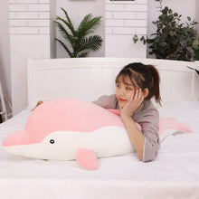 Load image into Gallery viewer, Cute Soft Dolphin Plush Toy Plush Cloth Doll Cotton Animal Nap Pillows Creative Kids Toys Birthday Gift Girl
