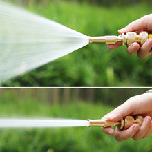 Load image into Gallery viewer, Car High Pressure Water Spray Gun Spray Nozzle Washing Machine Nozzle Hose Pipe Metal Brass Lawn Garden
