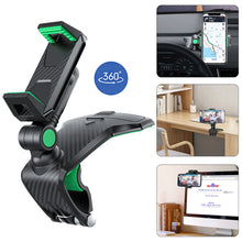 Load image into Gallery viewer, 1260 Degree Rotatable Car Cell Phone Support Dashboard with Phone Number Phone Holder For 7 Inch Mobile Phone Stand

