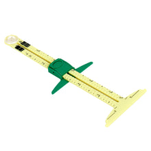 Load image into Gallery viewer, 5-in-1 Multi-functional Sliding Gauge Measuring Sewing Tool Quilting Tools Patchwork Ruler Cloth Cutting Drawing Rulers Tailor Home Use Accessories
