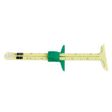 Load image into Gallery viewer, 5-in-1 Multi-functional Sliding Gauge Measuring Sewing Tool Quilting Tools Patchwork Ruler Cloth Cutting Drawing Rulers Tailor Home Use Accessories
