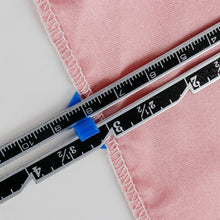 Load image into Gallery viewer, Sliding Gauge Sewing Measuring Tool Aluminum Quilting Ruler Hemming Measuring with Sliding Marker for Knitting Crafting Sewing Beginner
