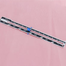 Load image into Gallery viewer, Sliding Gauge Sewing Measuring Tool Aluminum Quilting Ruler Hemming Measuring with Sliding Marker for Knitting Crafting Sewing Beginner
