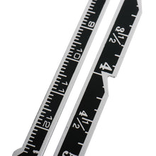Load image into Gallery viewer, Sliding Gauge Sewing Measuring Tool Aluminum Quilting Ruler Hemming Measuring with Sliding Marker for Knitting Crafting Sewing Beginner
