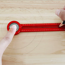 Load image into Gallery viewer, Woodworking Circular Drawing Tool High Precision Woodworking Scribe Gauges Aluminum Alloy Measurement Tools for Industrial Drawing

