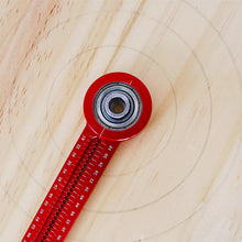 Load image into Gallery viewer, Woodworking Circular Drawing Tool High Precision Woodworking Scribe Gauges Aluminum Alloy Measurement Tools for Industrial Drawing
