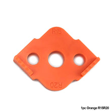 Load image into Gallery viewer, 4PCS Woodworking Router Corner Radius Templates Jig R5 to R40 ABS R Angle Routing Curved Corner Milling Circular Radian High Hardness Tool
