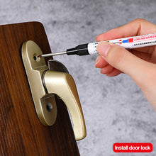 Load image into Gallery viewer, 32mm Long Head Marker Multi-purpose Woodworking Decoration Deep Hole Marker Pen Red/Black/Blue/Green Ink
