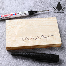 Load image into Gallery viewer, 32mm Long Head Marker Multi-purpose Woodworking Decoration Deep Hole Marker Pen Red/Black/Blue/Green Ink
