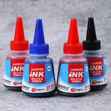 Load image into Gallery viewer, Long Head Marker Ink Multi-purpose Woodworking Decoration Deep Hole Marker Pen Red/Black/Blue/Green Ink
