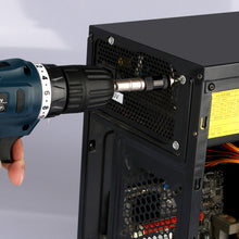 Load image into Gallery viewer, Magnetic Screw Drill Tip Screwdriver Bits Drill Hand Tools Drill Bit Extension Rod Quick Change Locking Bit Holder Drive Guide Woodworking Tools
