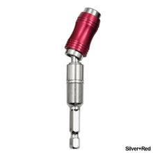 Load image into Gallery viewer, Magnetic Screw Drill Tip Screwdriver Bits Drill Hand Tools Drill Bit Extension Rod Quick Change Locking Bit Holder Drive Guide Woodworking Tools
