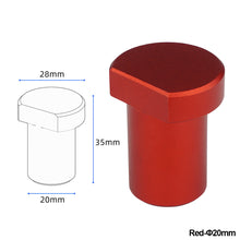 Load image into Gallery viewer, 19mm 20mm Aluminum Alloy Workbench Peg Bench Clamp Woodworking Table Limit Block Tenon Stopper Quick Release Positioning Planing Plug
