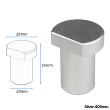 Load image into Gallery viewer, 19mm 20mm Aluminum Alloy Workbench Peg Bench Clamp Woodworking Table Limit Block Tenon Stopper Quick Release Positioning Planing Plug
