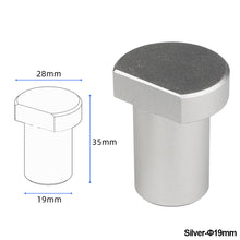 Load image into Gallery viewer, 19mm 20mm Aluminum Alloy Workbench Peg Bench Clamp Woodworking Table Limit Block Tenon Stopper Quick Release Positioning Planing Plug
